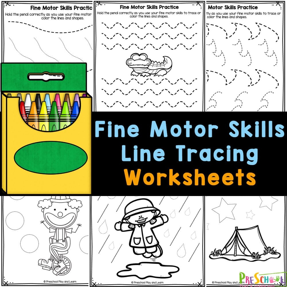 Printable Worksheets For 3 Year Olds