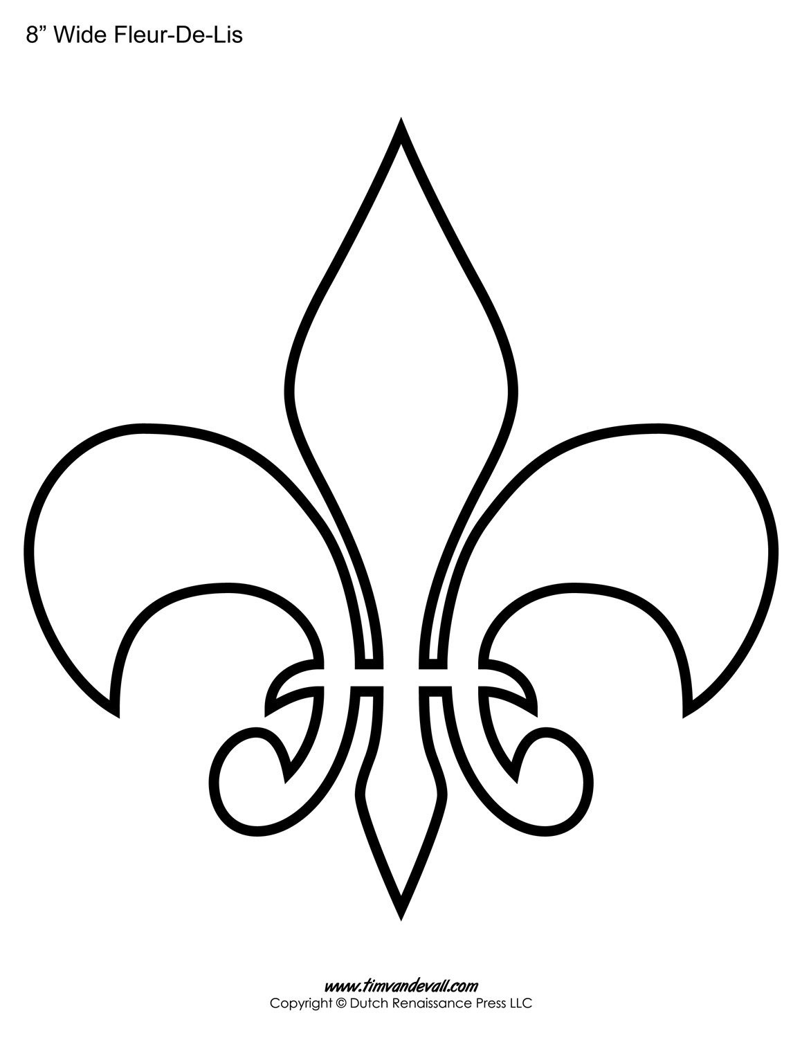 Fleur De Lis Templates Printable Fleur De Lis Shapes
