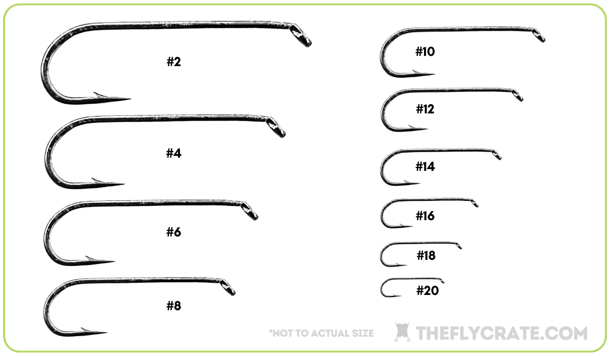 Printable Fish Hook Size Chart