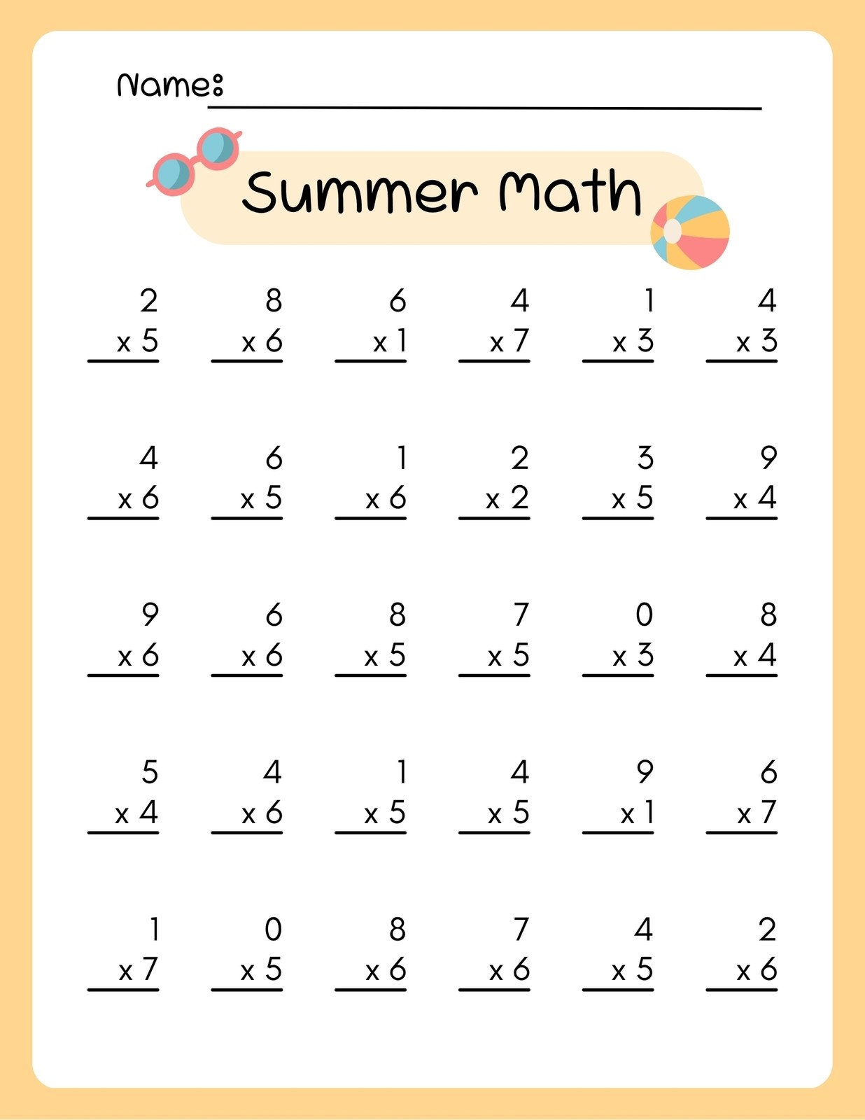 Printable Math Centers 3Rd Grade