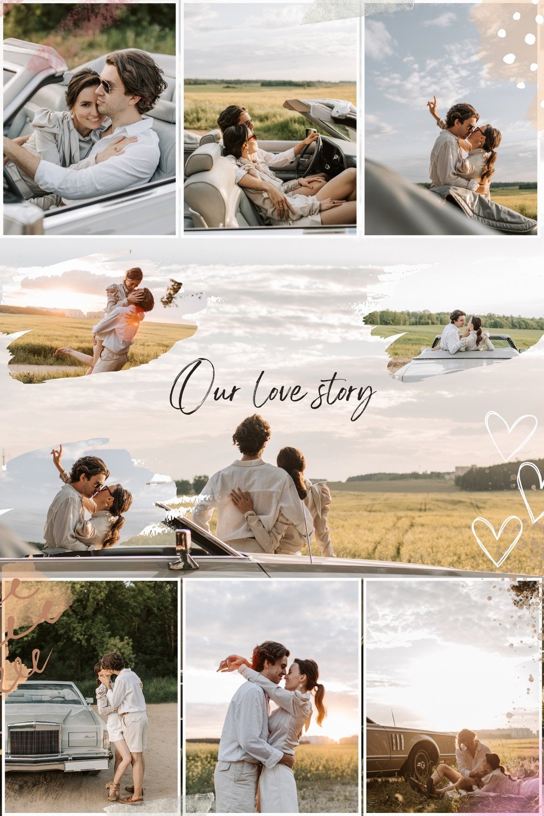 Free And Customizable Love Photo Collage Templates Canva