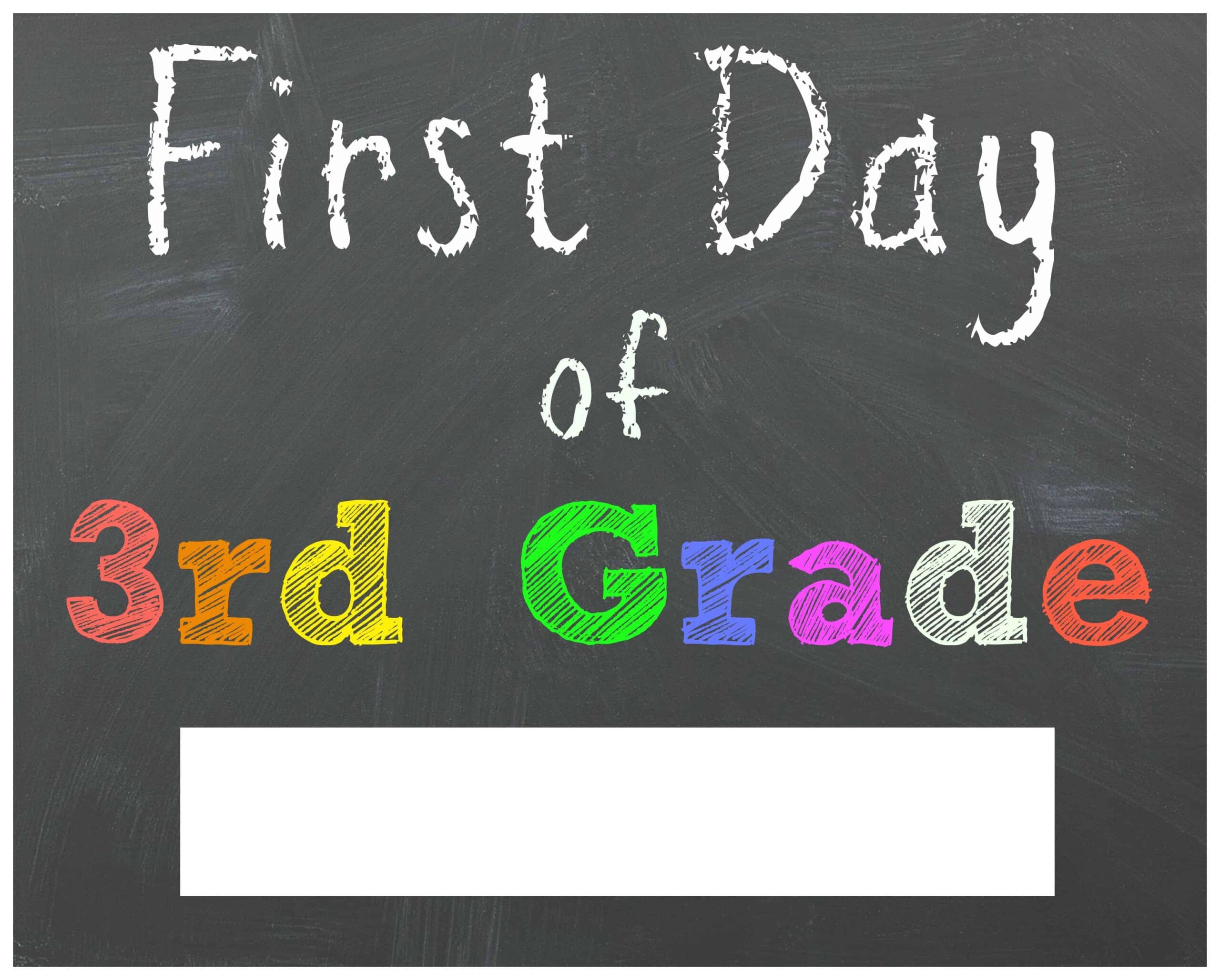 FREE Back To School Printable Chalkboard Signs For First Day Of School Mama Cheaps 