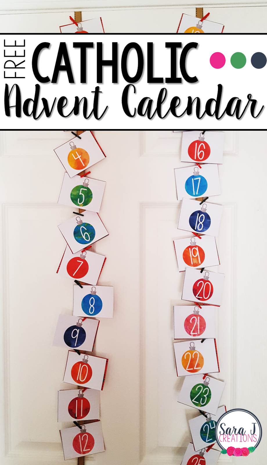 Free Printable Religious Advent Calendars
