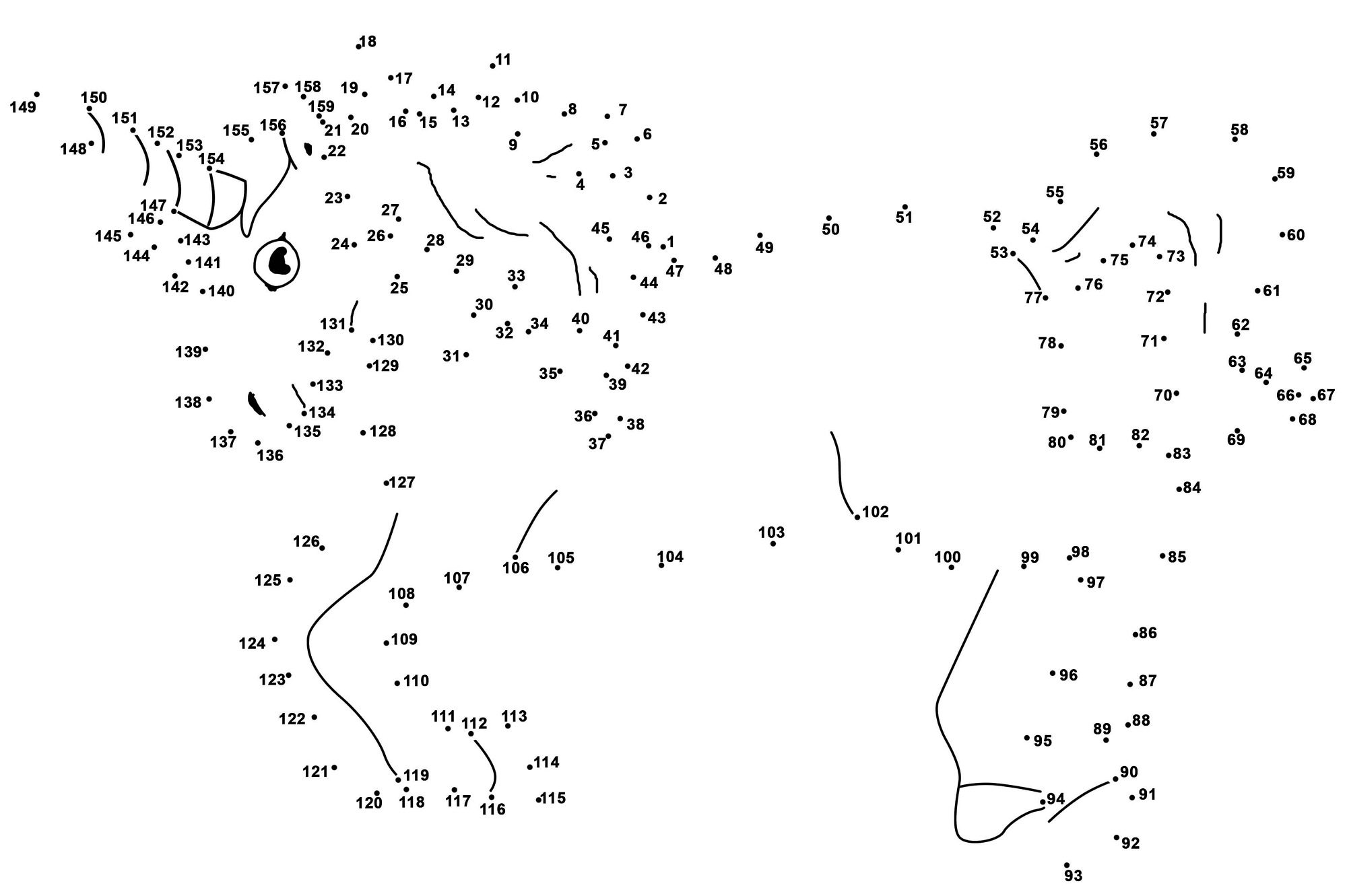 Free Connect The Dot Printables