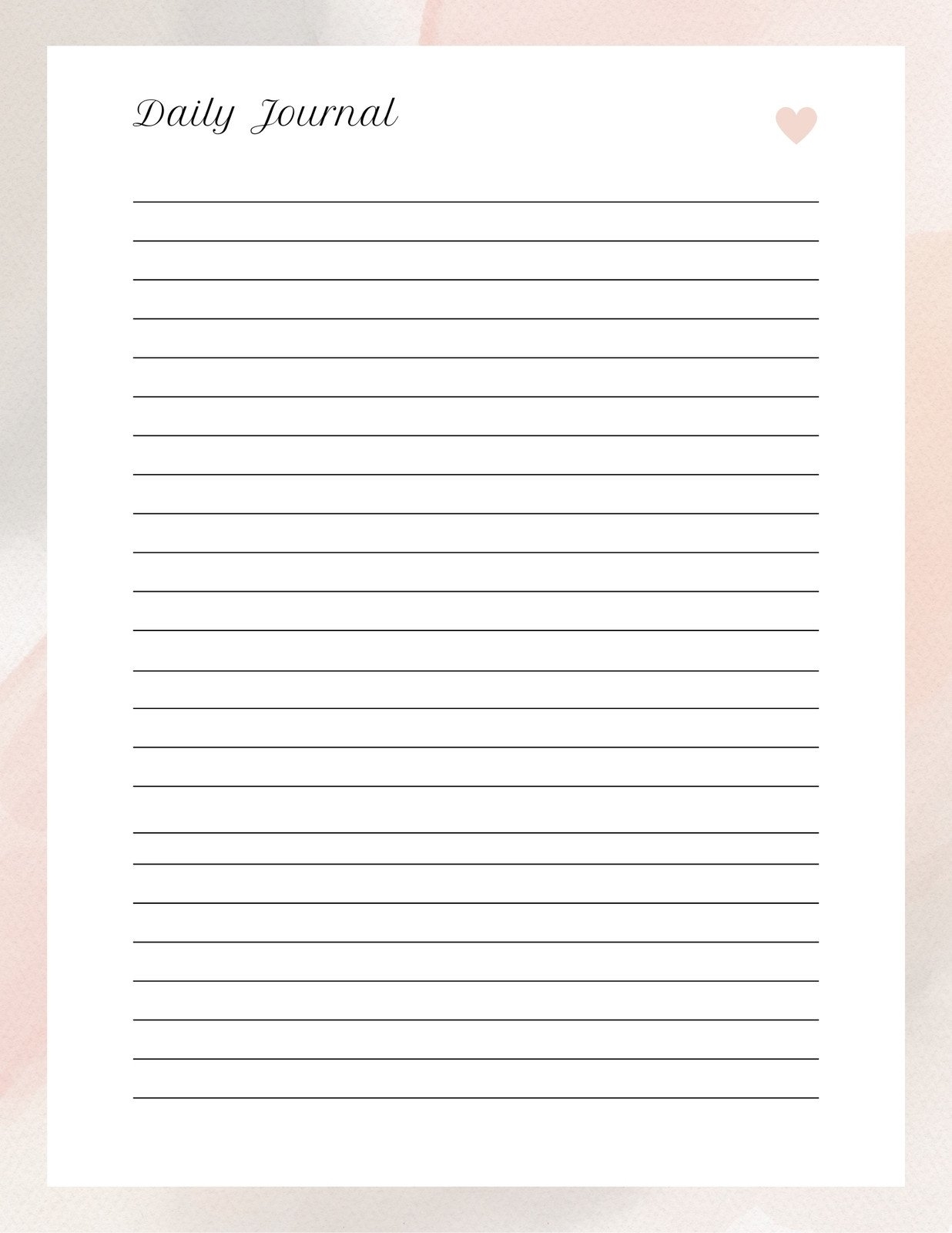 Free Editable And Printable Journal Templates Canva Worksheets Library
