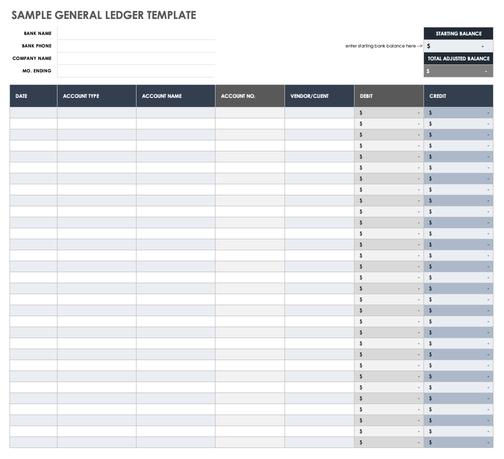 Free Accounting Worksheets Printable For Students