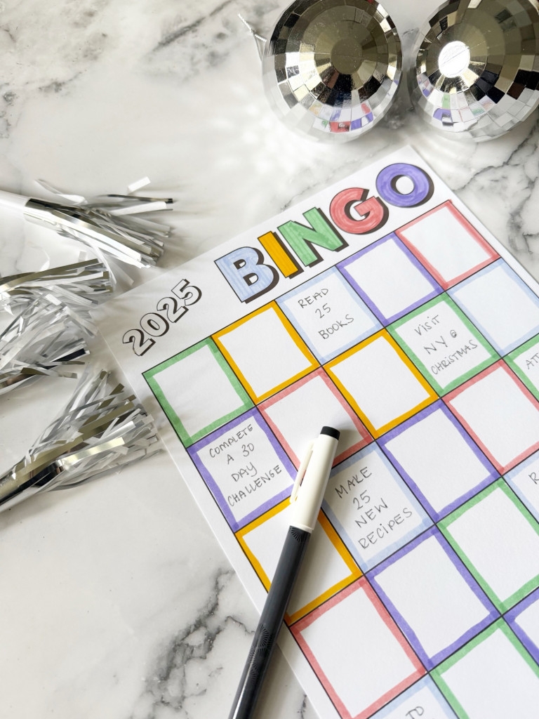Free Printable 2025 Bingo Card Leah With Love