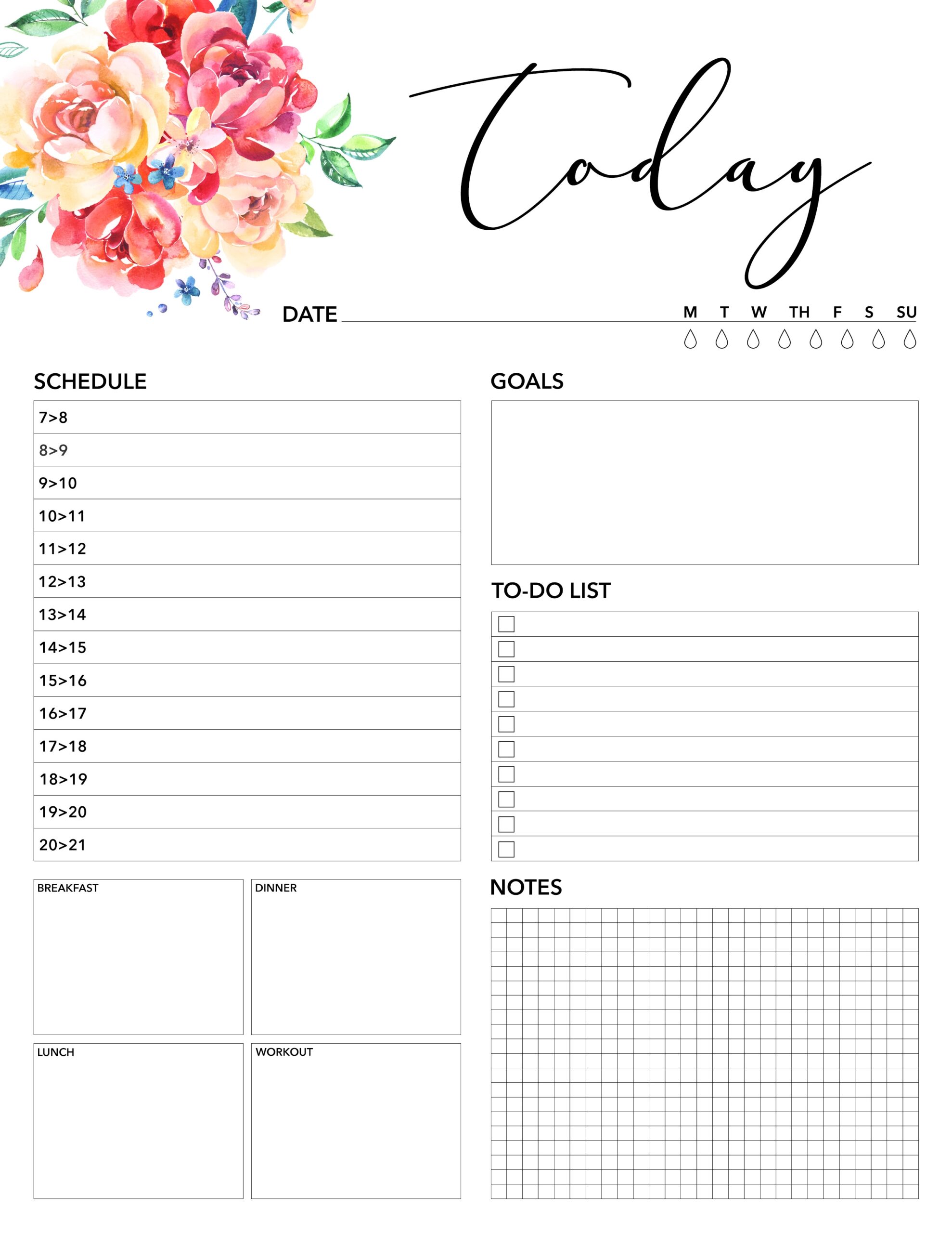 Free Printable 2025 Planner The Cottage Market