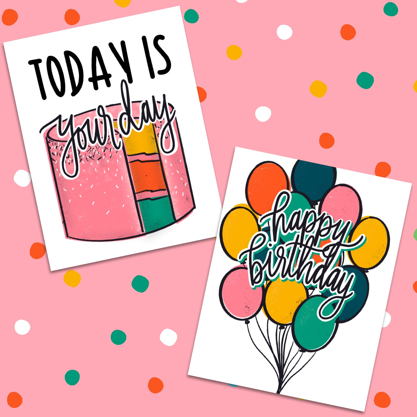 Foldable Free Printable Birthday Cards