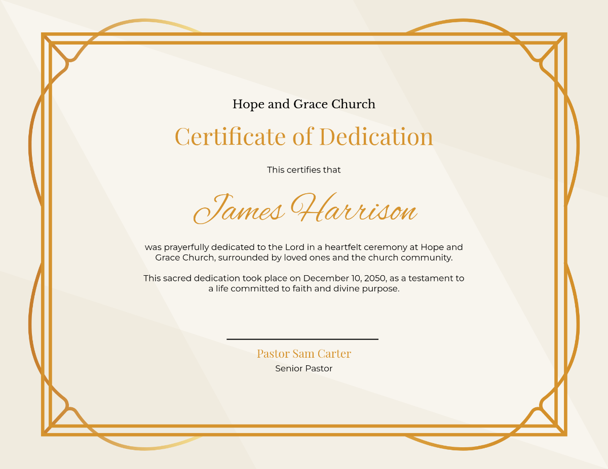 Free Printable Religious Appreciation Certificates