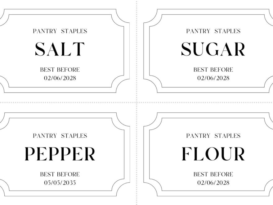 Free Printable Custom Label Templates Canva