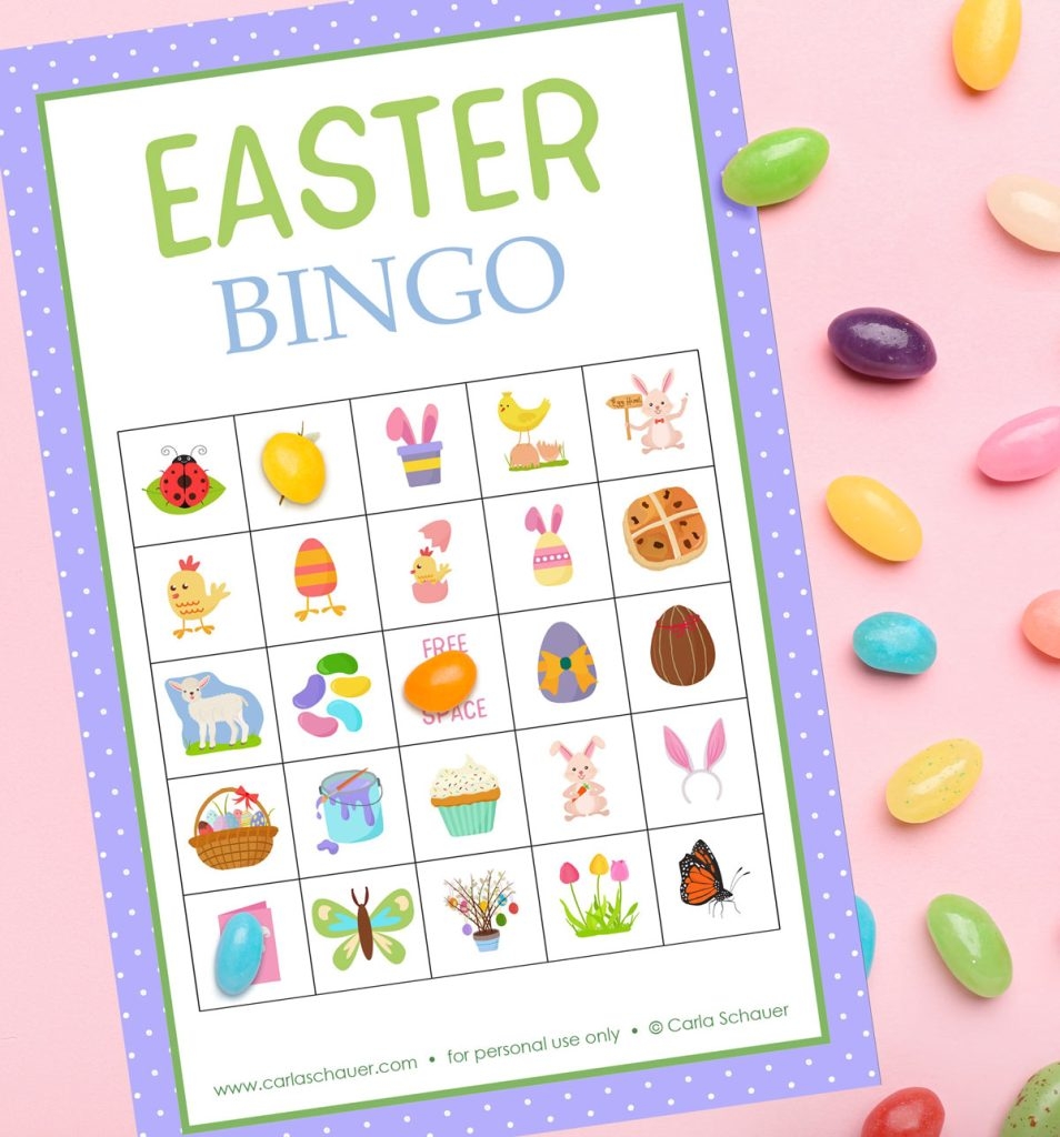 Free Printable Bingo Cards For Easter