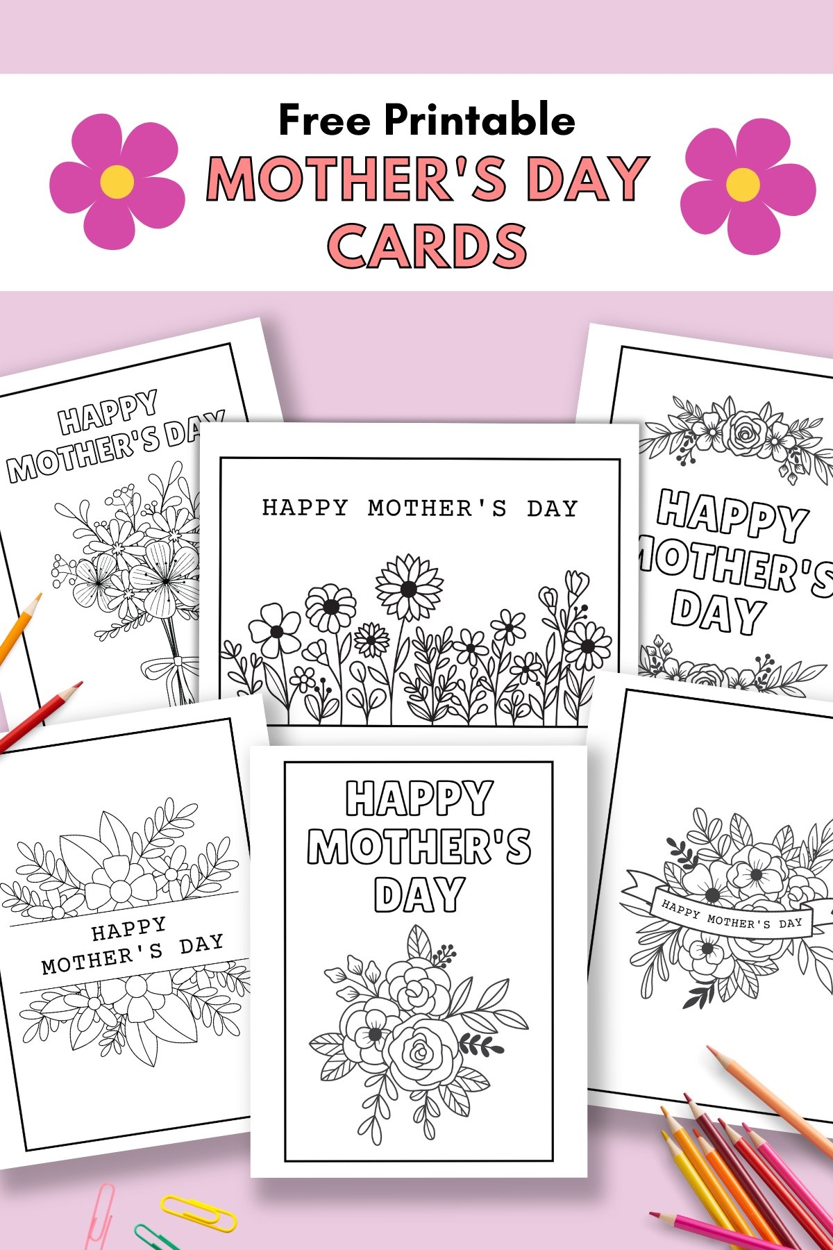 Mothers Day Card Cut Out Printable