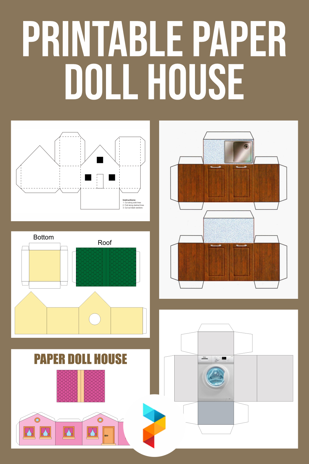 3D Printable Dollhouse Furniture Free