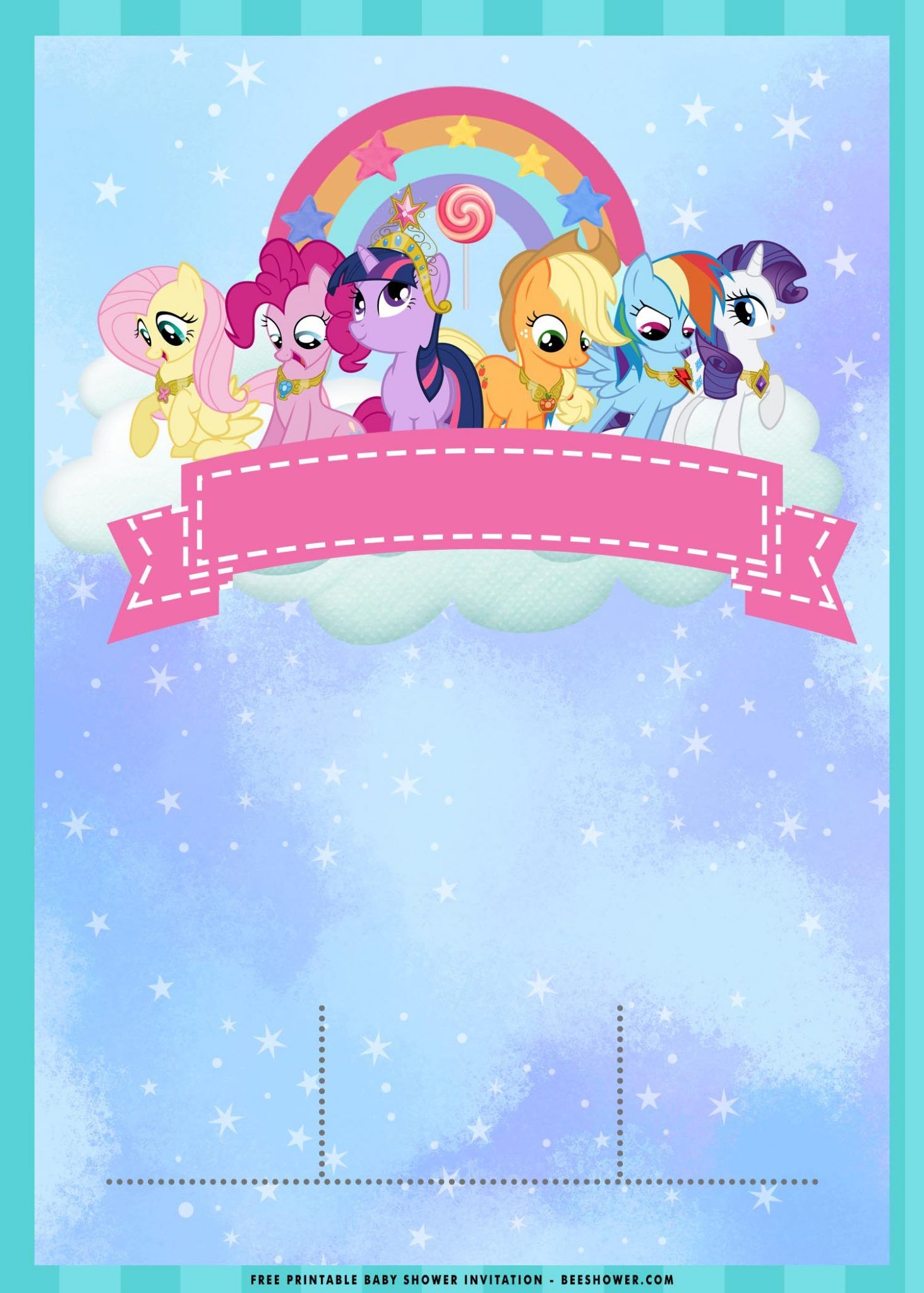 My Little Pony Template Printables