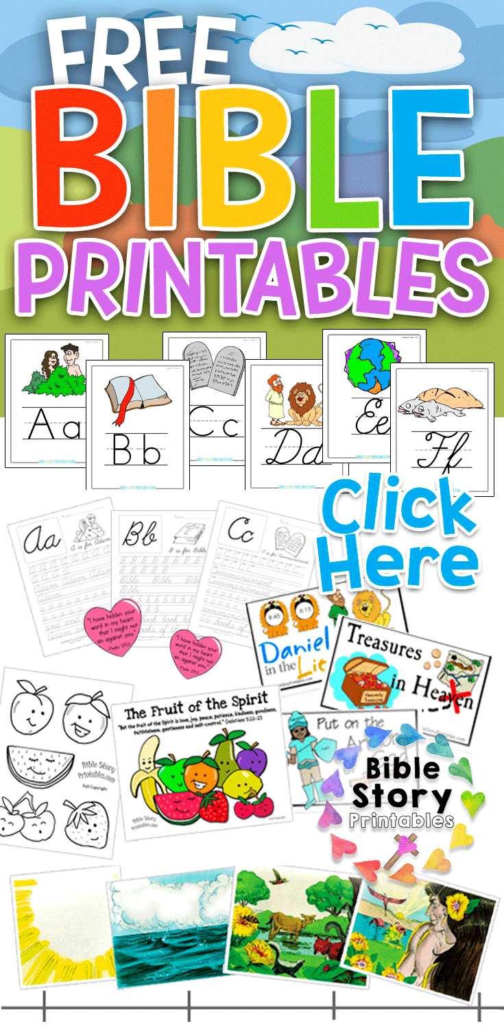Free Printable ChildrenS Bible Stories
