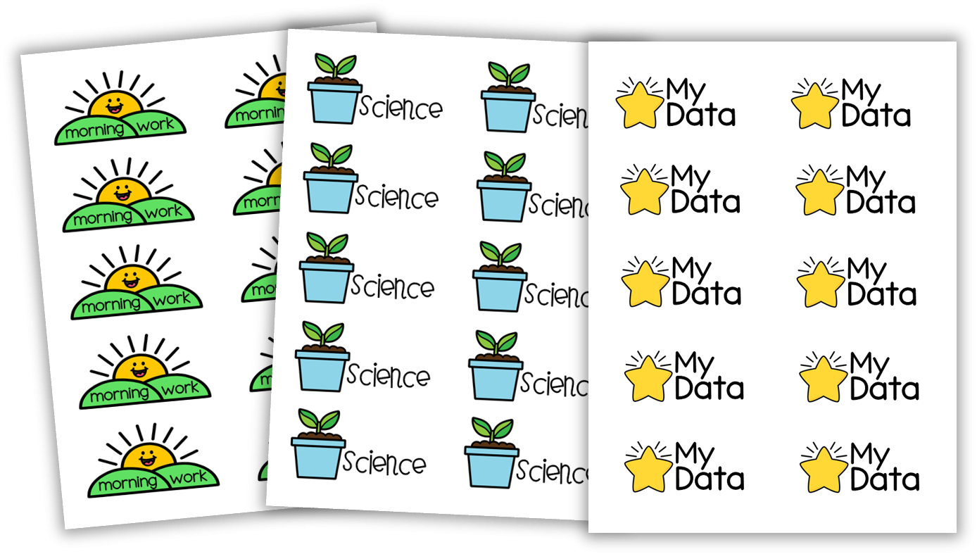 Free School Folder Labels For Teachers Tunstall s Teaching