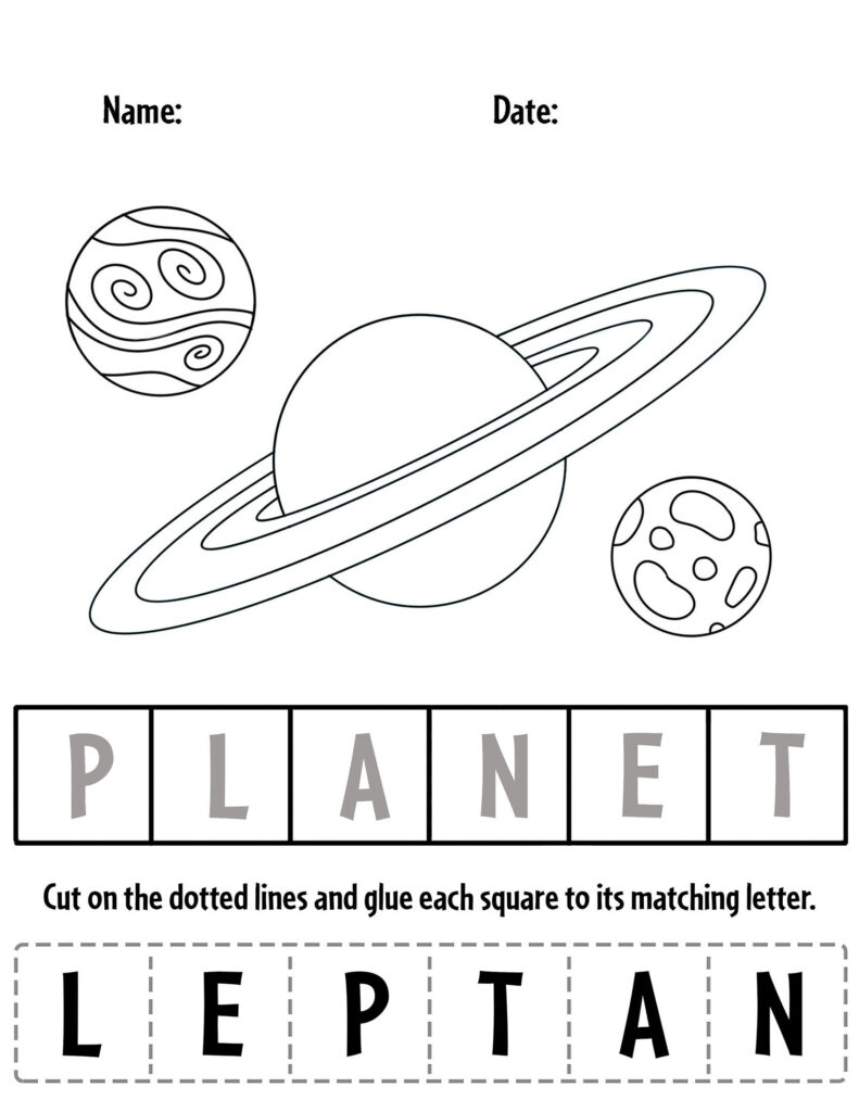 Free Space Activities For Preschool The Hollydog Blog