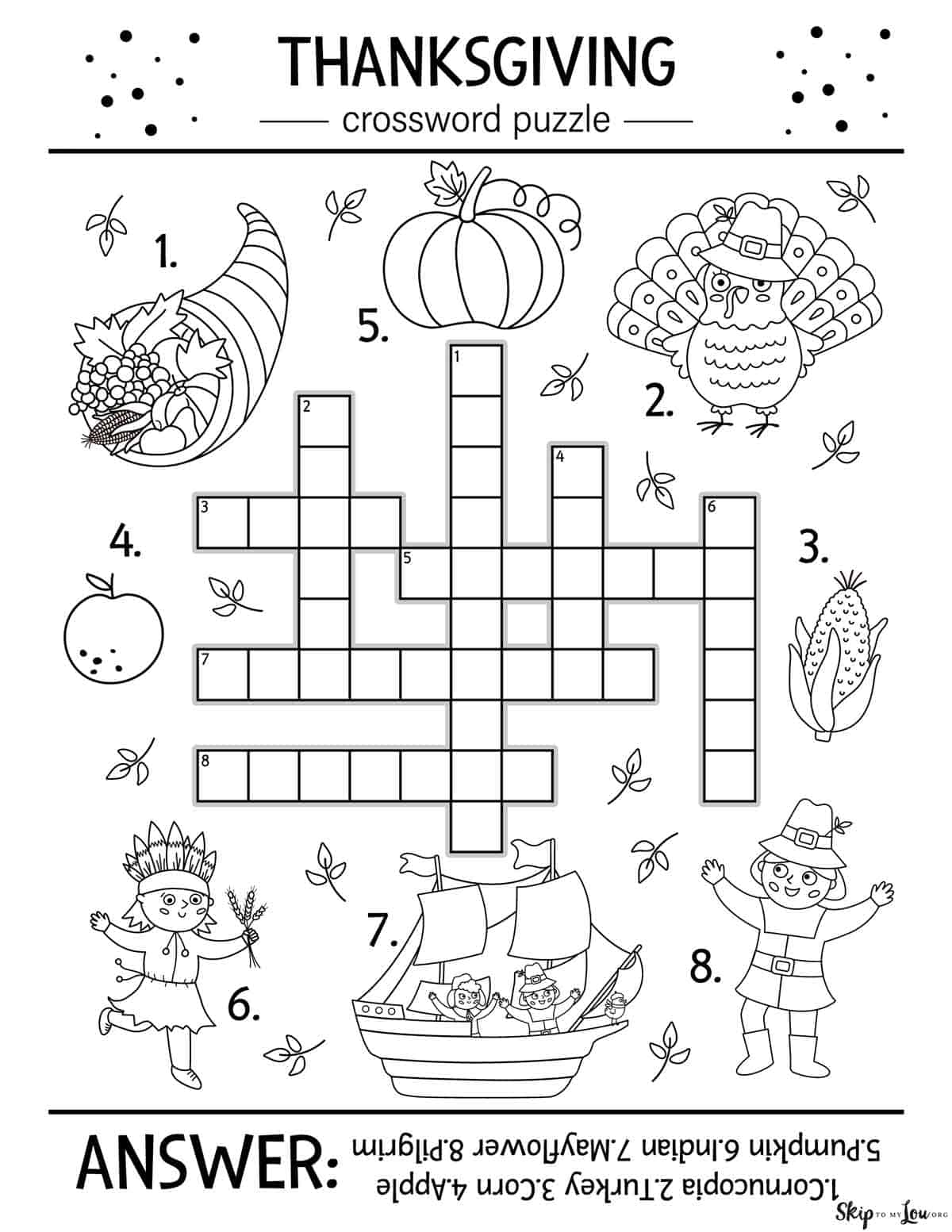 Free Thanksgiving Printable Worksheet Download Free Thanksgiving Printable Worksheet Png Images Free Worksheets On Clipart Library