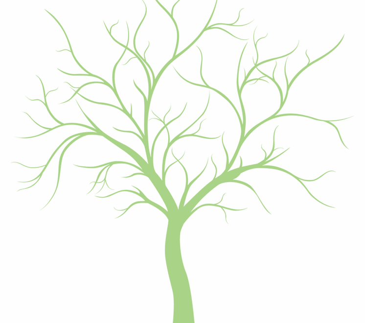 FREE Wedding Thumbprint Tree Style Guest Book Thumbprint Tree Template