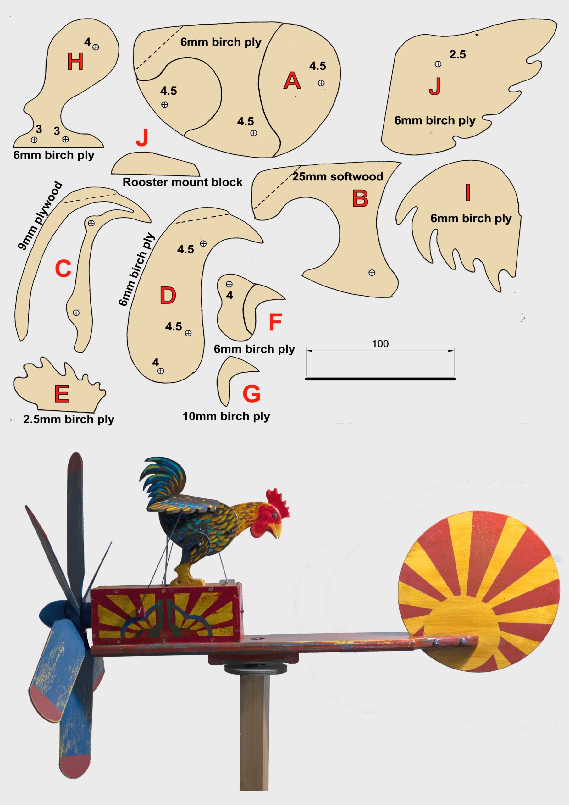 Free Whirligigs Patterns Printable