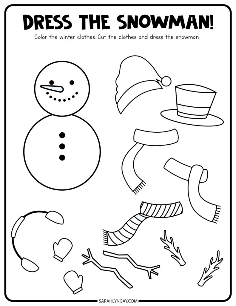Free Printables For Art Lessons For Elementary Winter