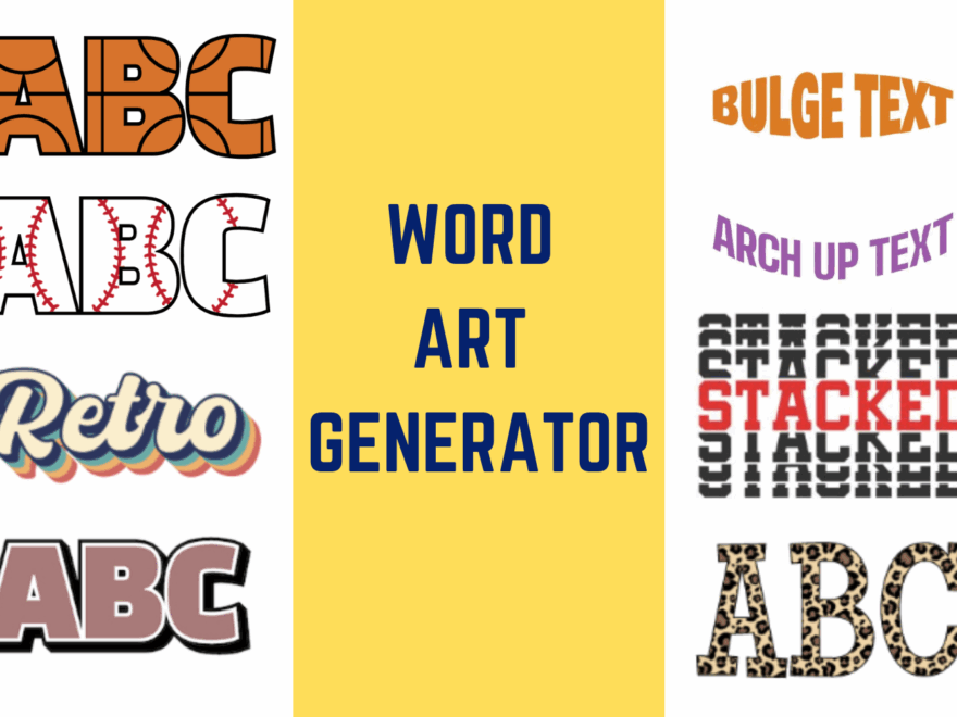 Free Word Art Generator Arch Text Bridge Text And More