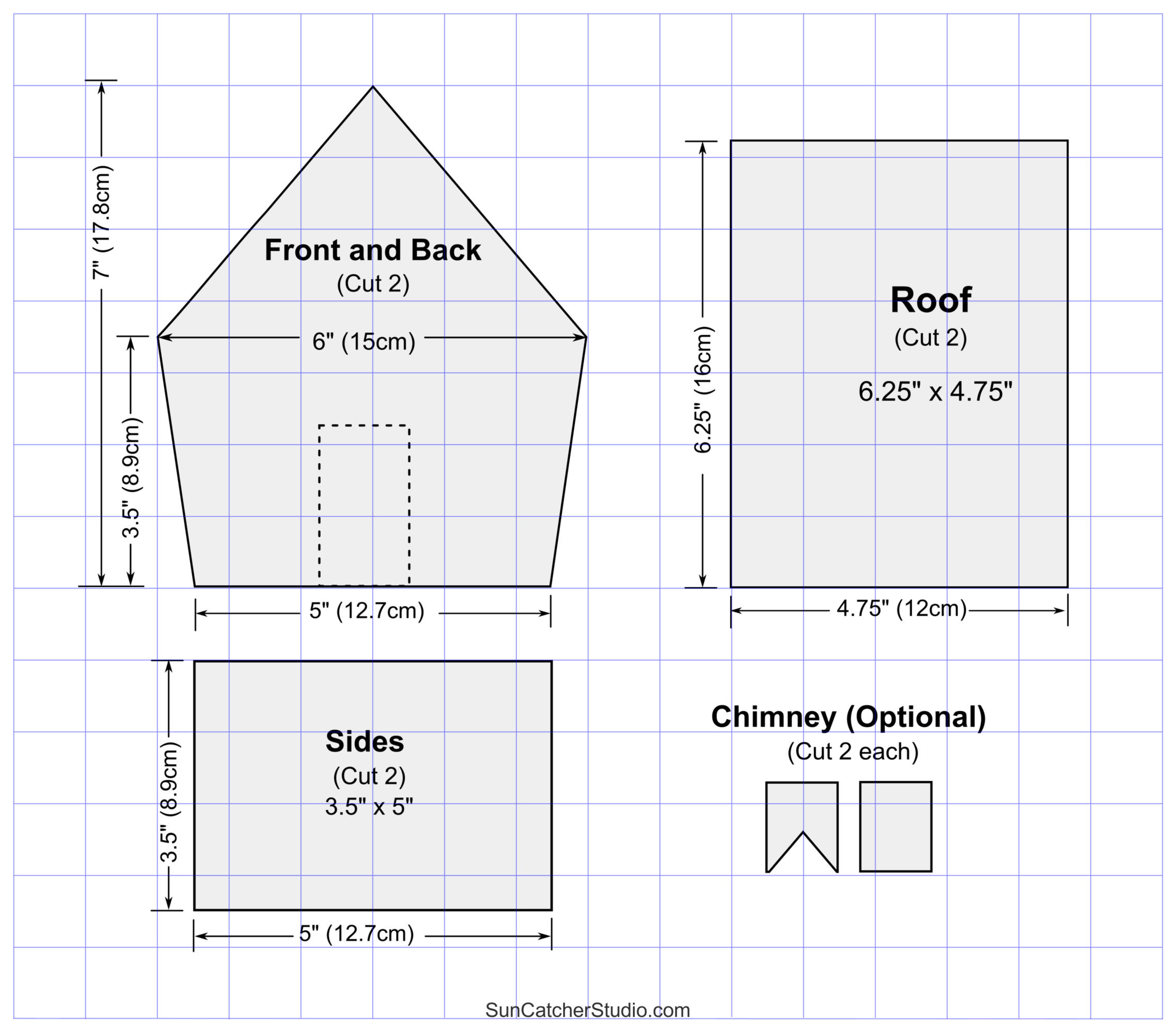 Gingerbread House Templates Printable Patterns Stencils Free Printables Monograms Design Tools Patterns DIY Projects