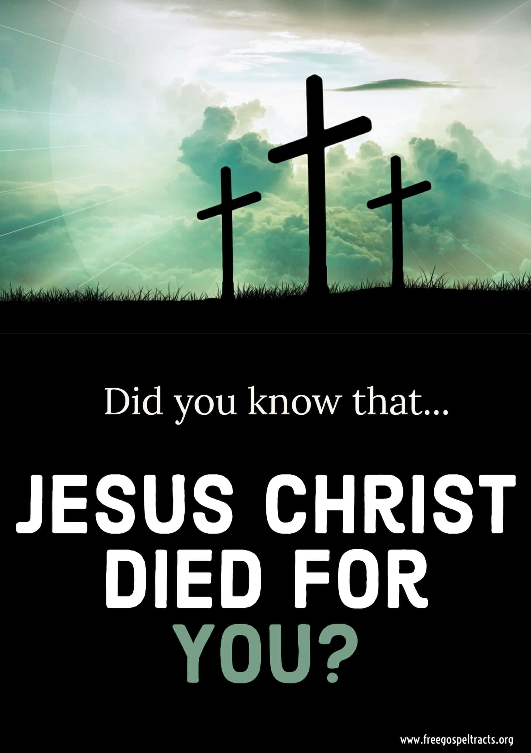 Free Printable Bible Tracts On Salvation