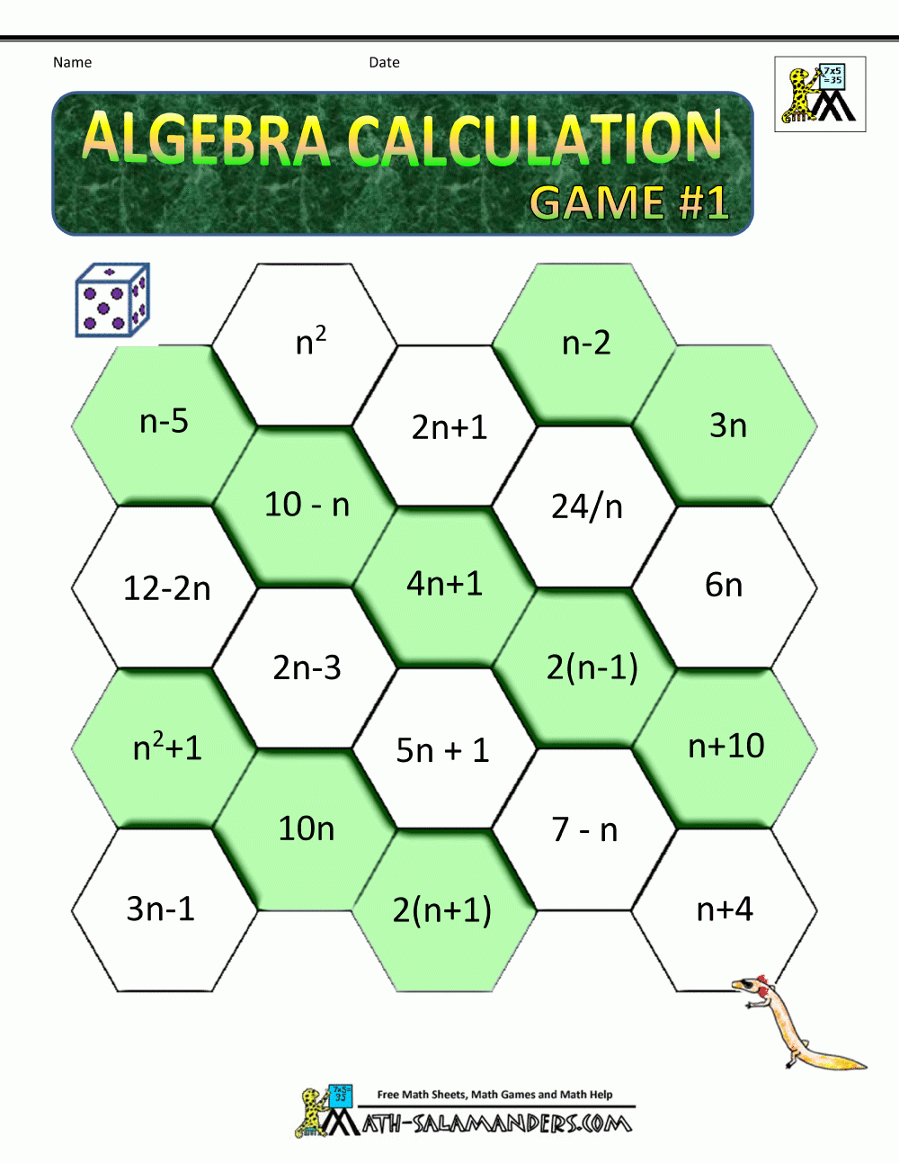 Grade 6 Practice With Math Games Worksheets Library