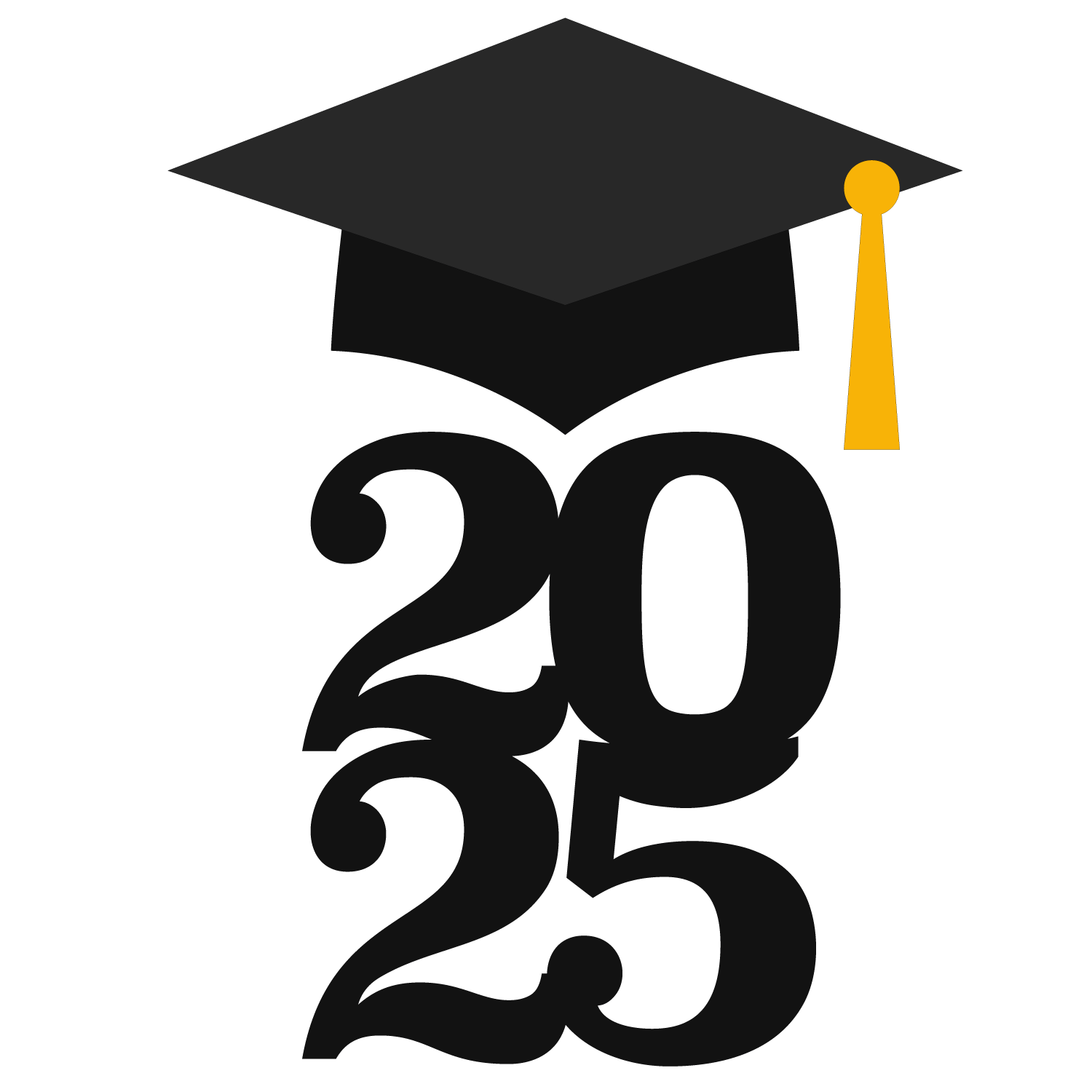 Graduation Cap 2025 D 1244576 Regular Cut