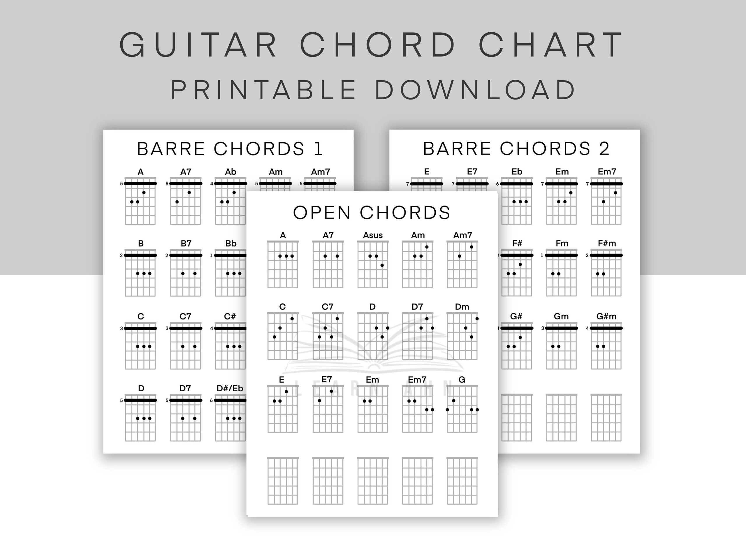 Printable Images Of Guitar Chords