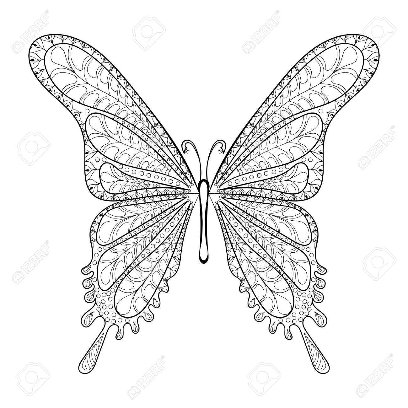 Printable Adult Coloring Pages Tribal
