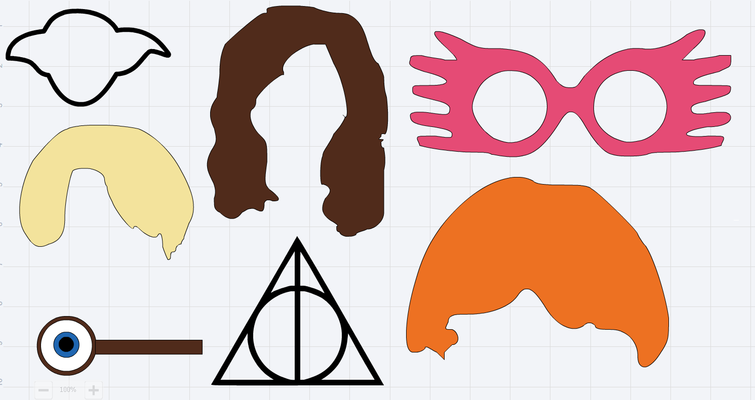 Harry Potter Photo Booth With A Cricut Housewife Eclectic