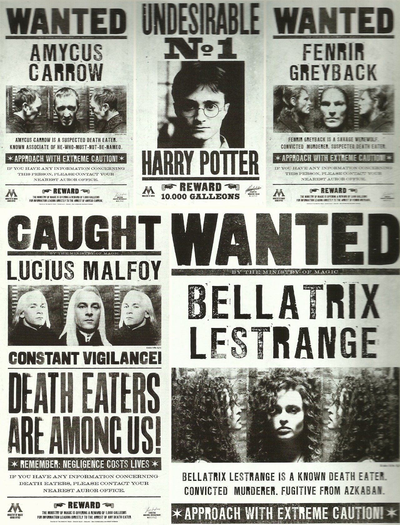 Harry Potter Wanted Posters Printable Free Printable Party Favors