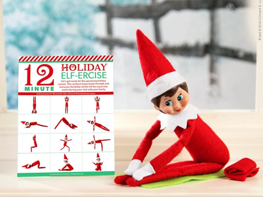 Holiday Elf ercise The Elf On The Shelf