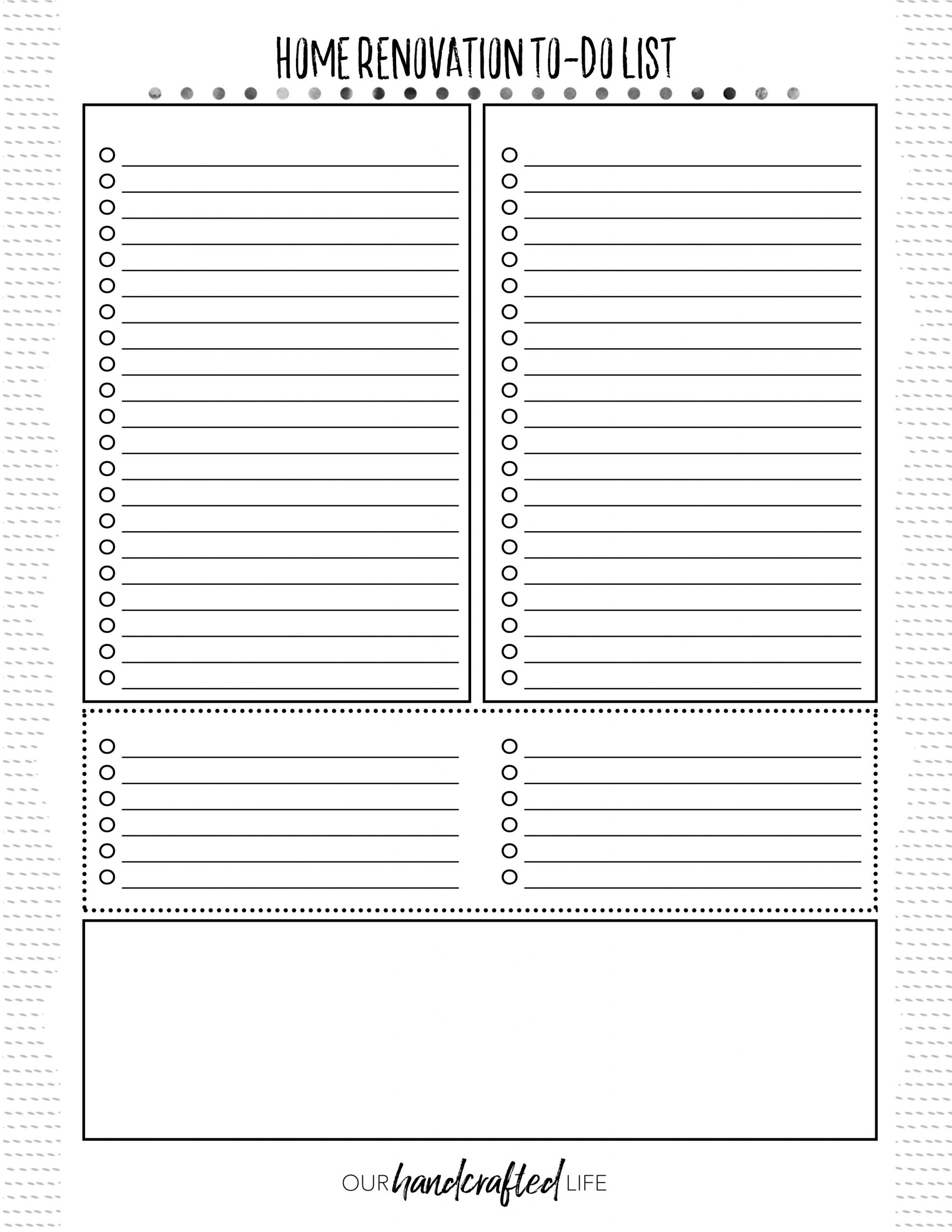 Home Renovation Planner Free Printable DIY Home Reno Project Planner Our Handcrafted Life