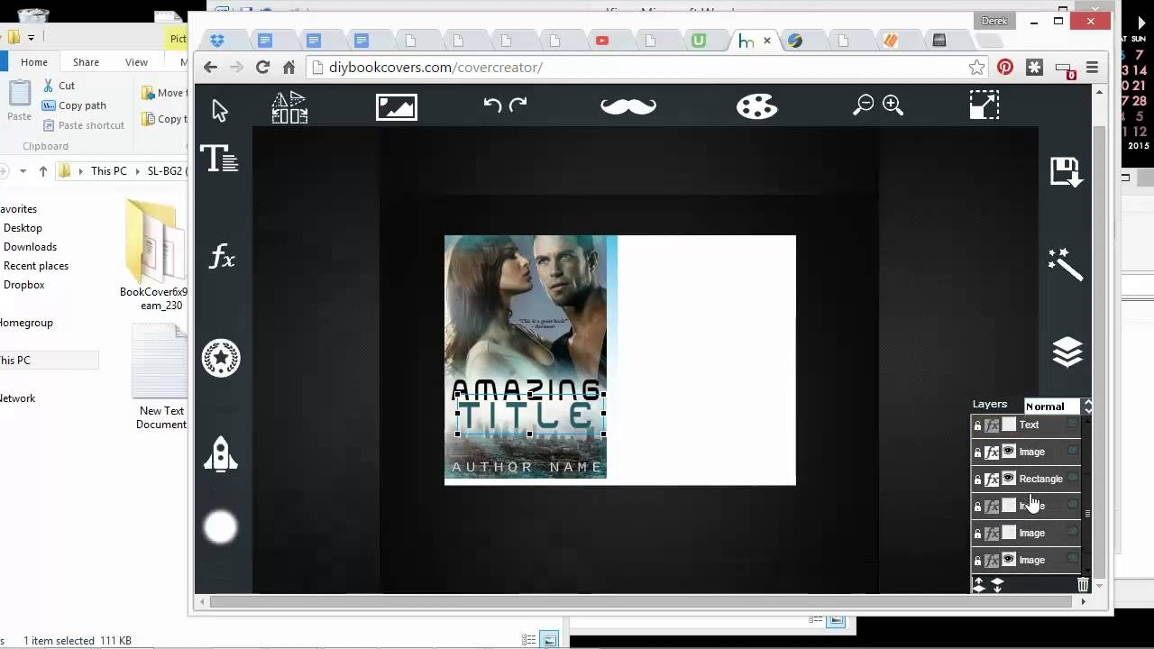 How To Make A Full Print Book Cover With Free Online Tools calculating Spine Width And More YouTube