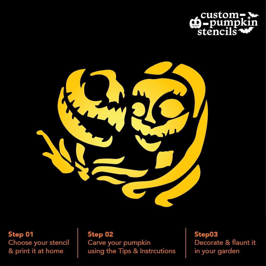 Printable Jack Skellington Pumpkin Carving Patterns