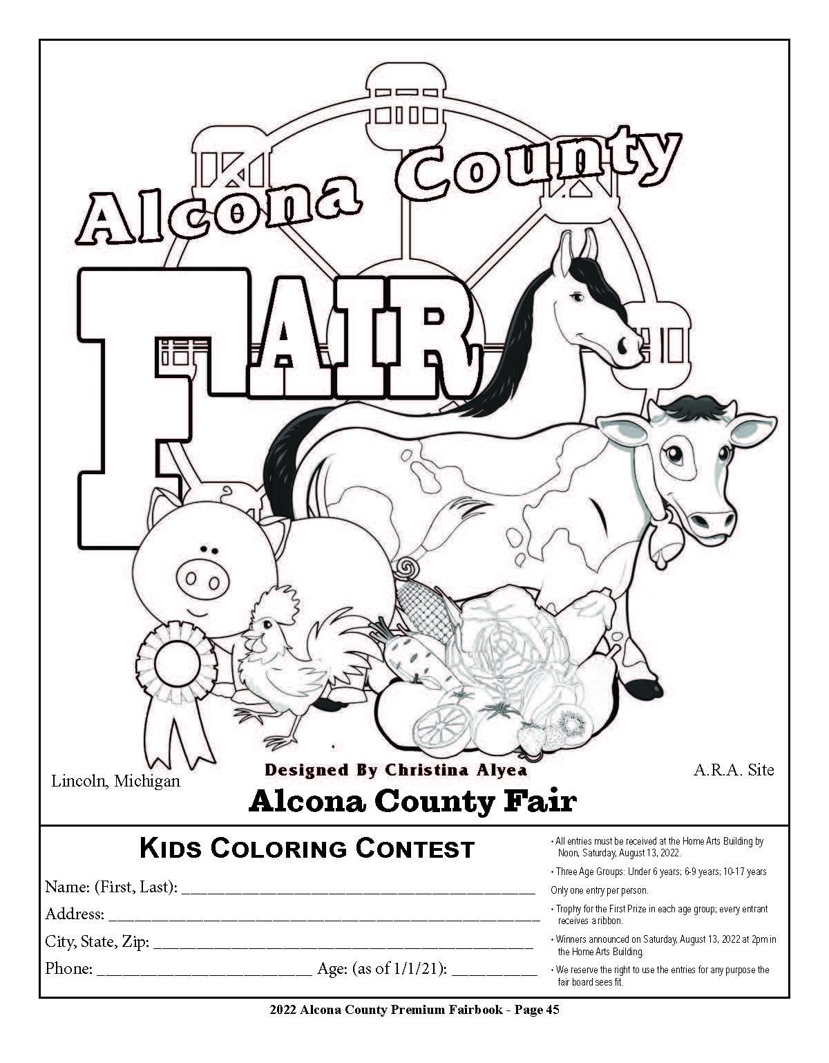 Free Printable Pictures Of The County Fair