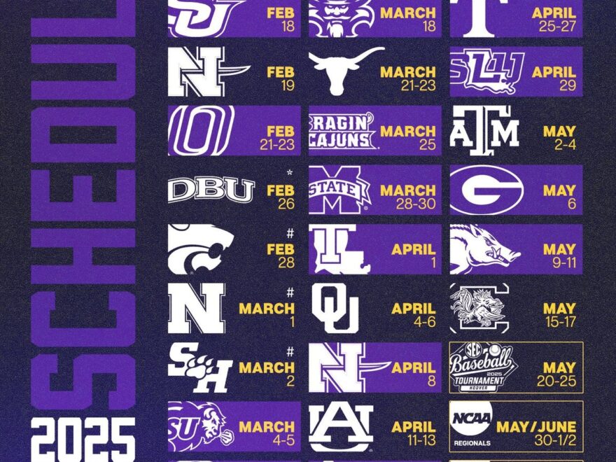 LSU Baseball Announces 2025 Schedule And The Valley Shook
