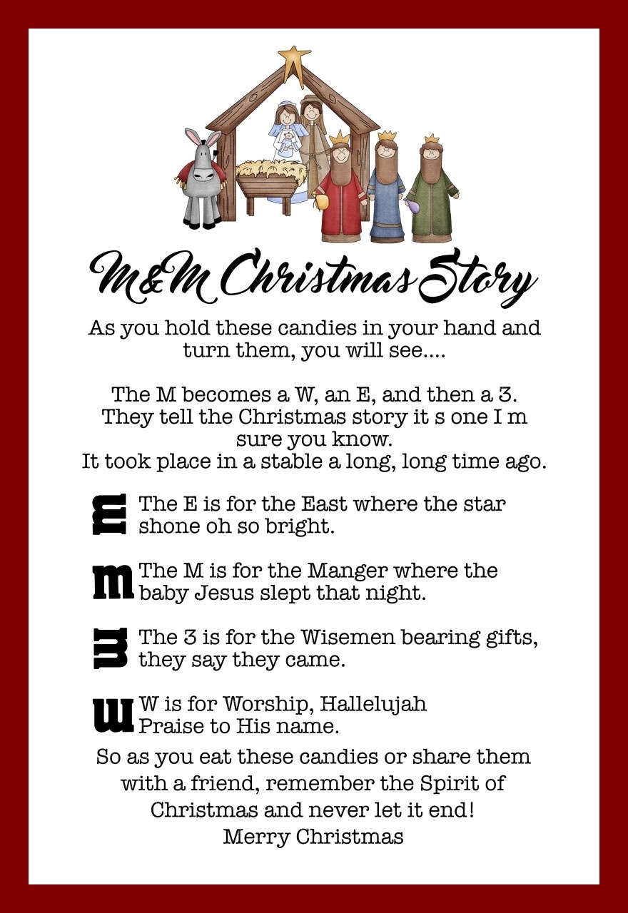 Free Printable Christmas Poems For Church