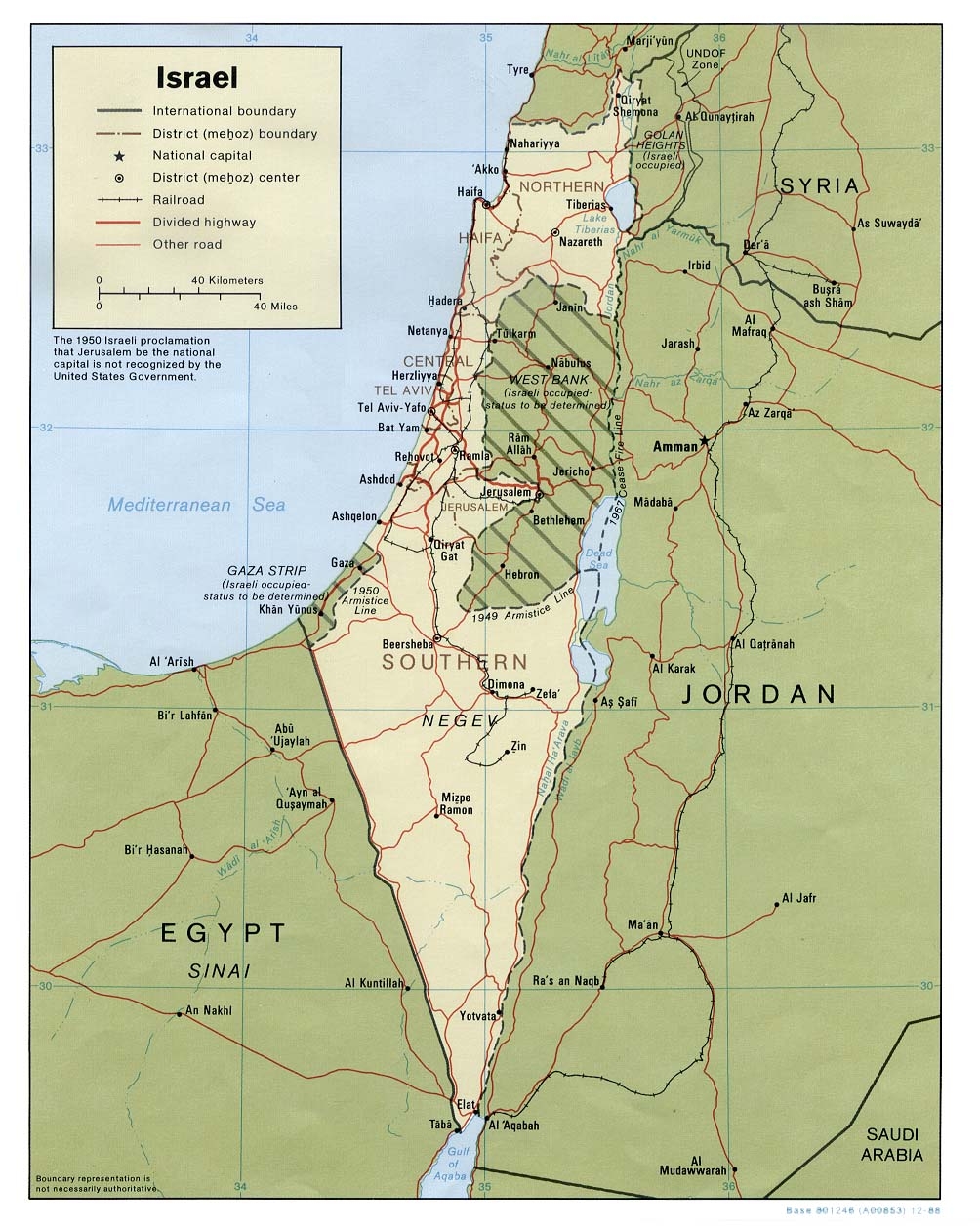 Maps Of Israel Center For Israel Education