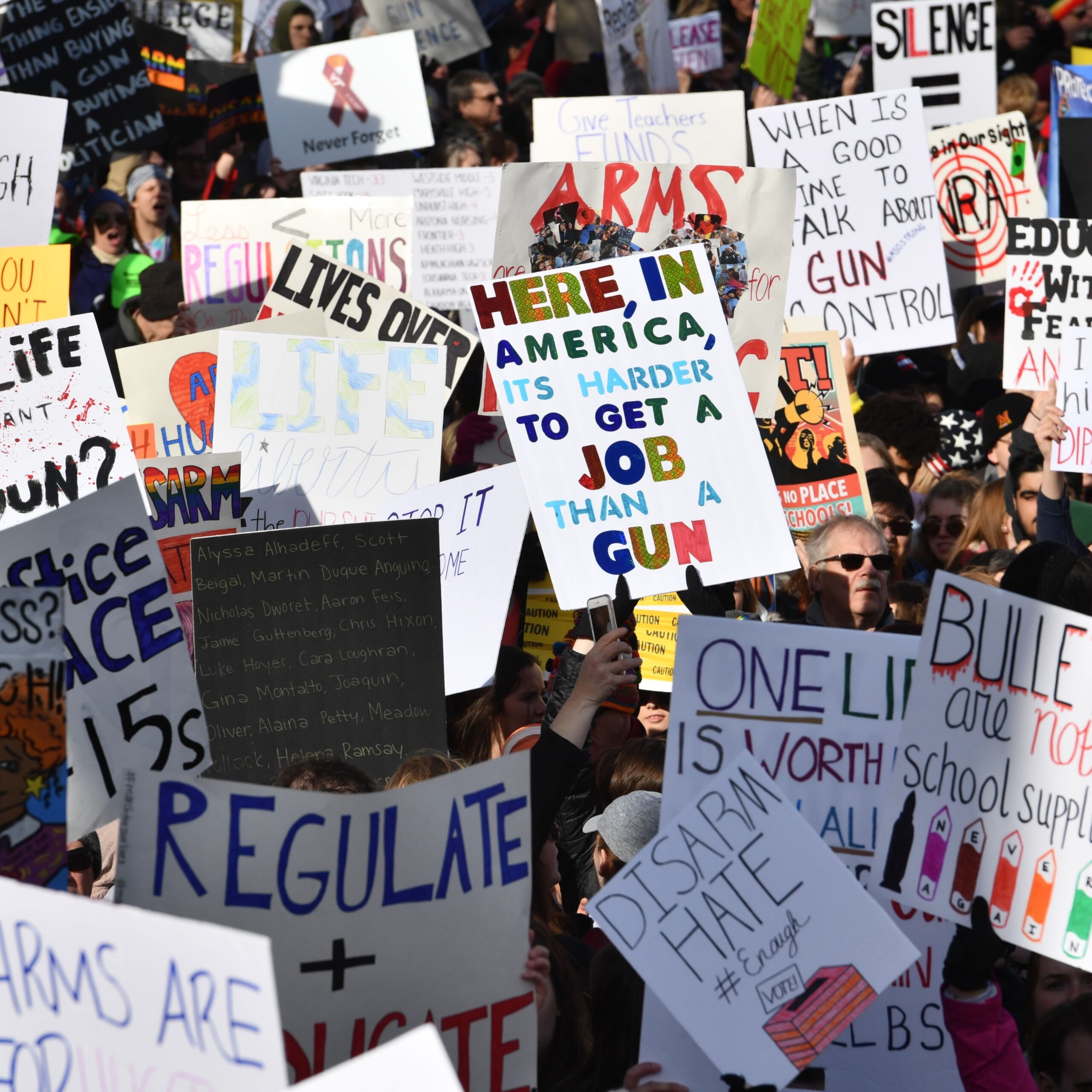 March For Our Lives Printable Signs