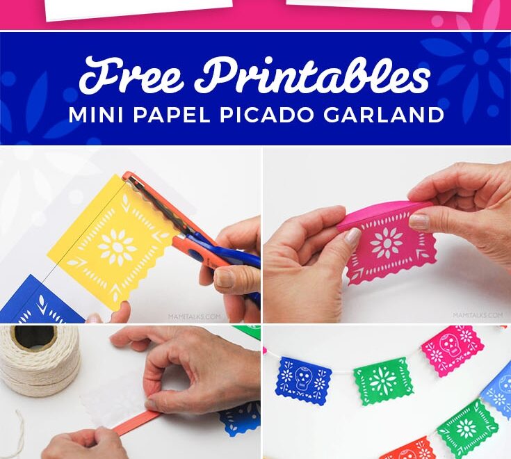 Mini Printable Papel Picado Make A Garland Mami Talks