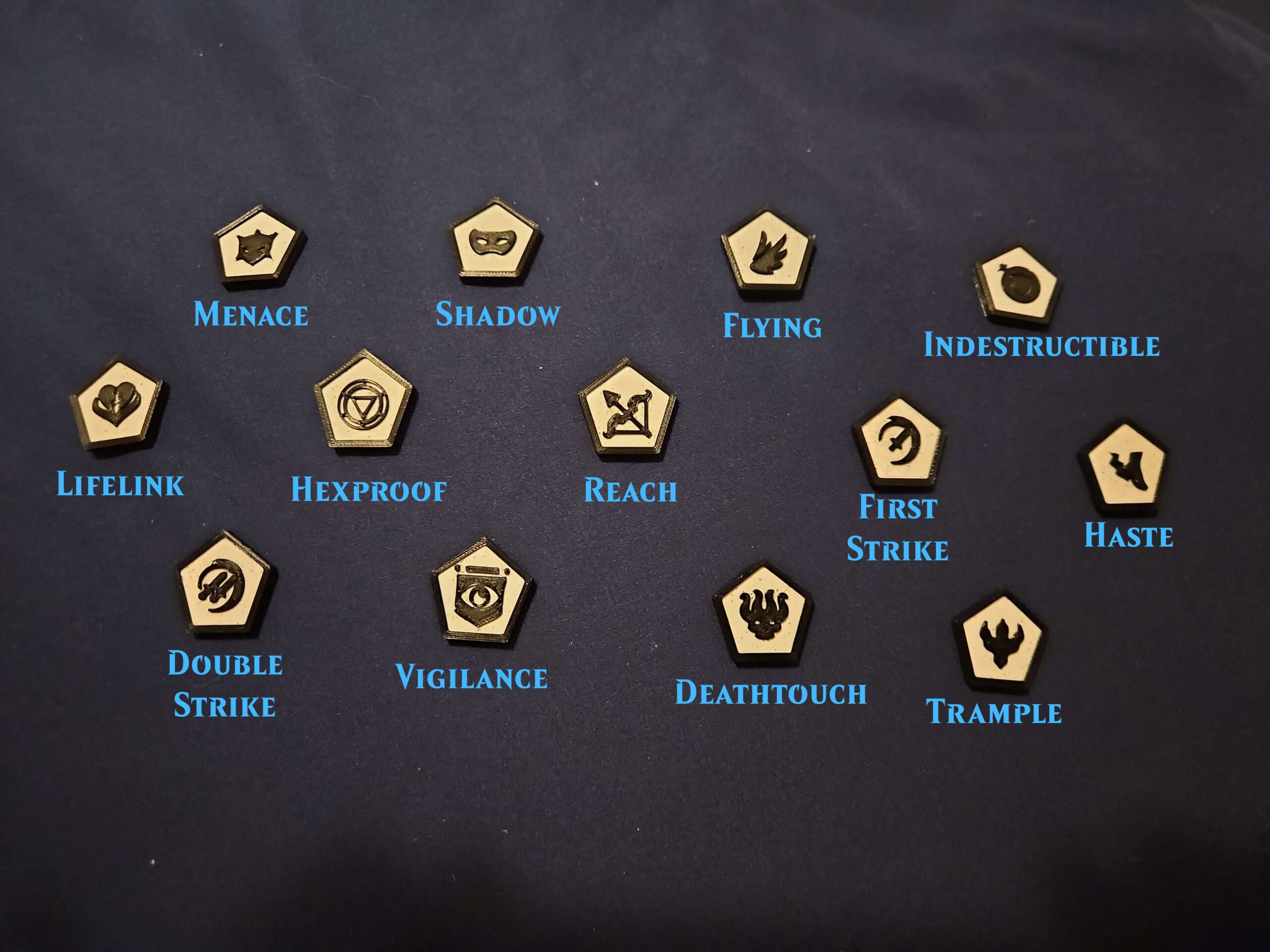  MtG Counters Tokens And Markers Complete Current Up To Aetherdrift Free 3D File For 3D Printing Cults