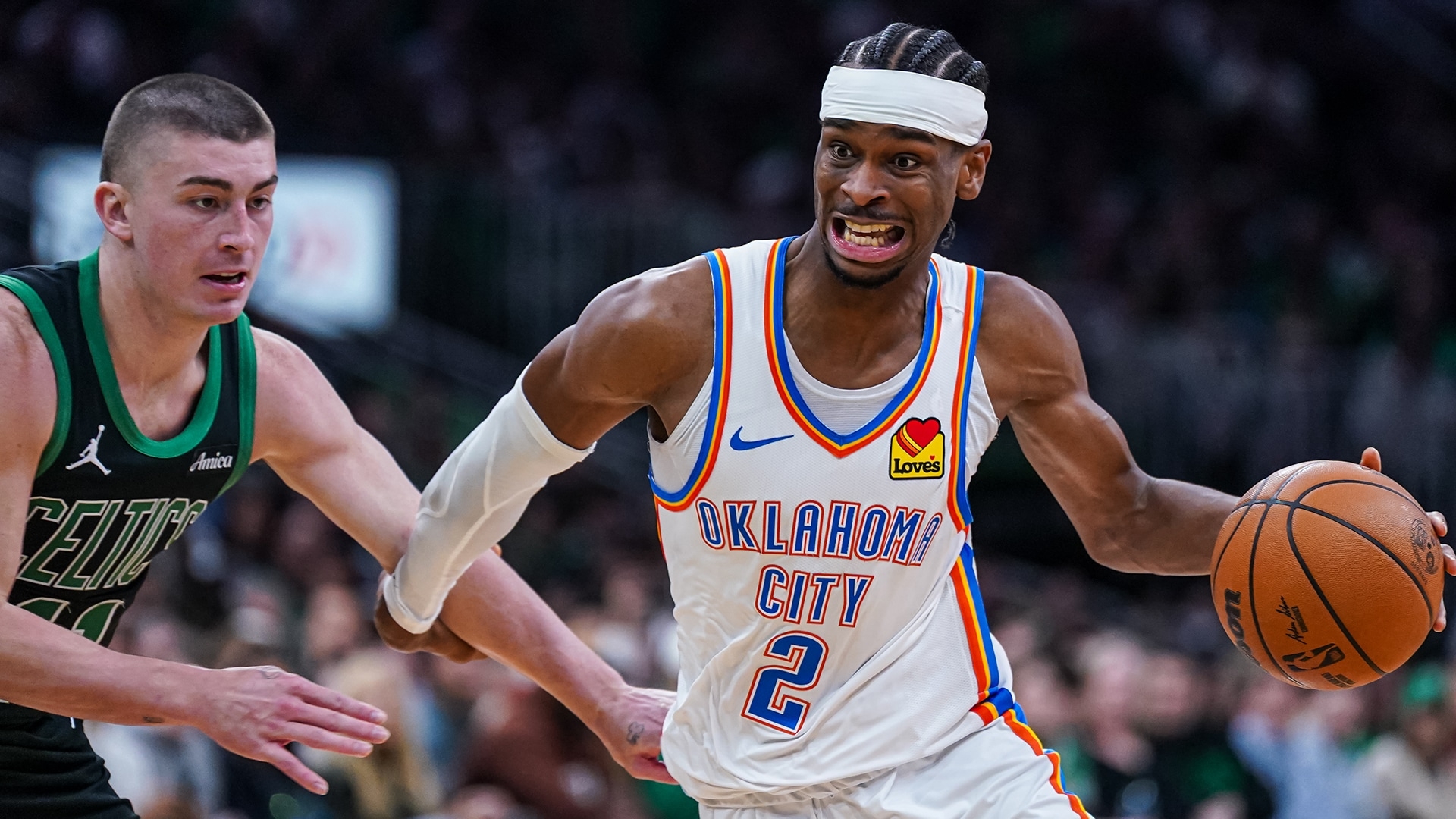 Oklahoma City Thunder Vs Boston Celtics Mar 12 2025 Game Summary NBA