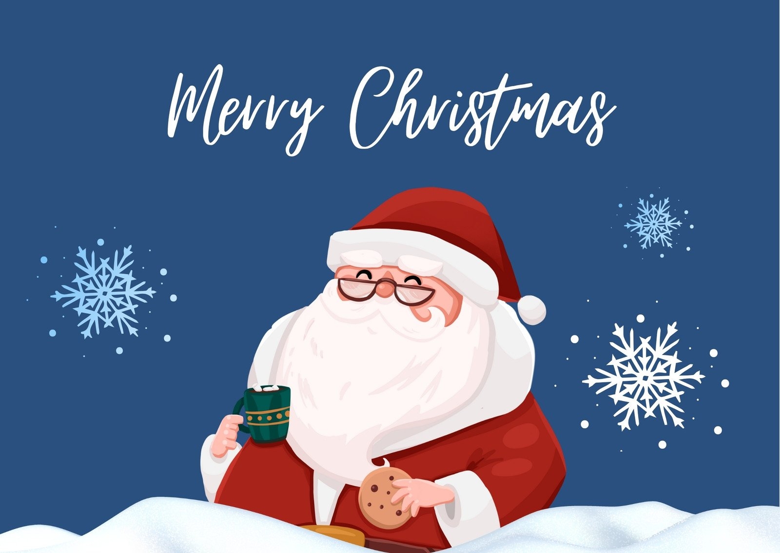 Page 17 Free Printable Customizable Christmas Postcard Templates Canva