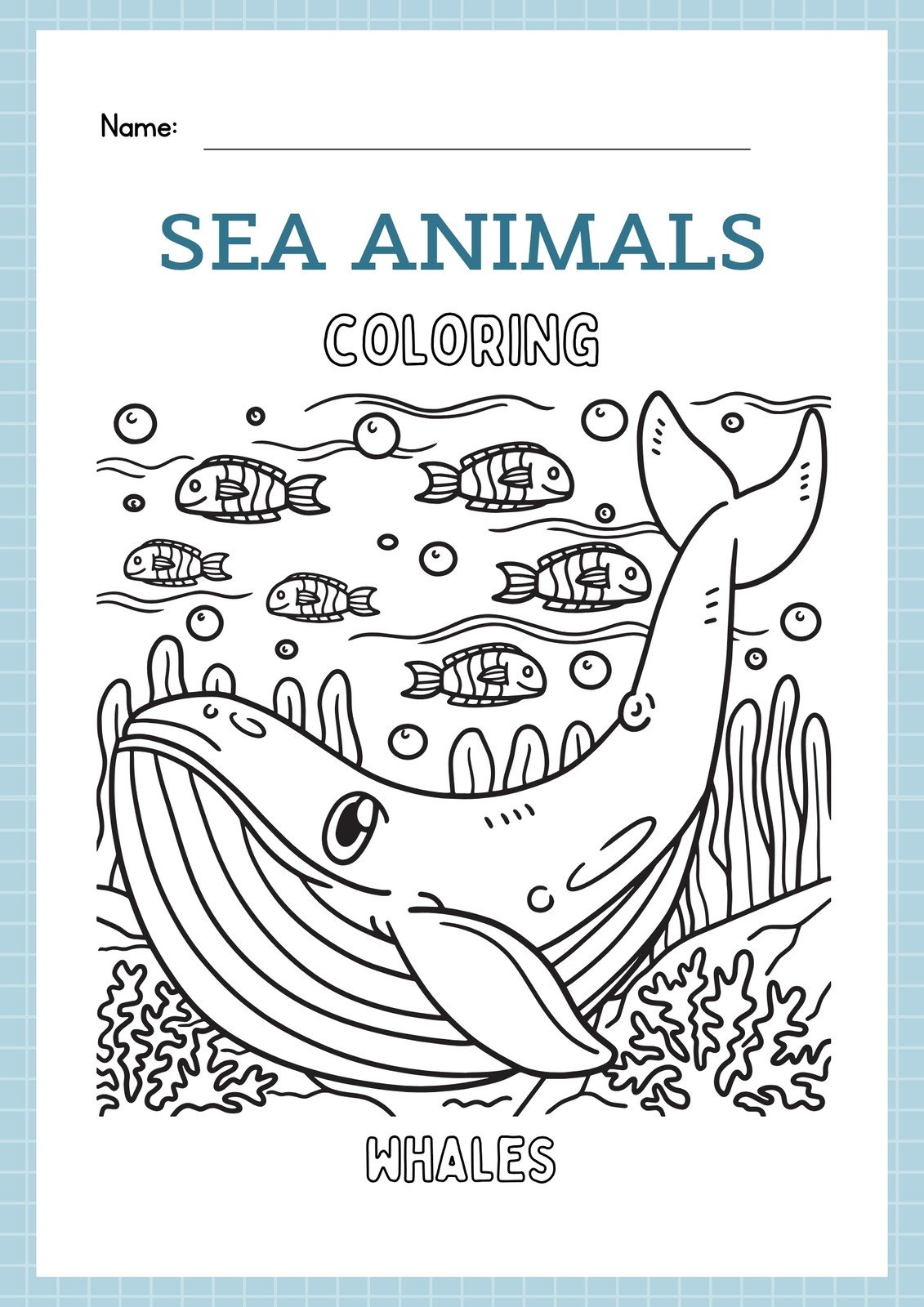 Page 5 Free Custom Printable Animal Worksheet Templates Canva