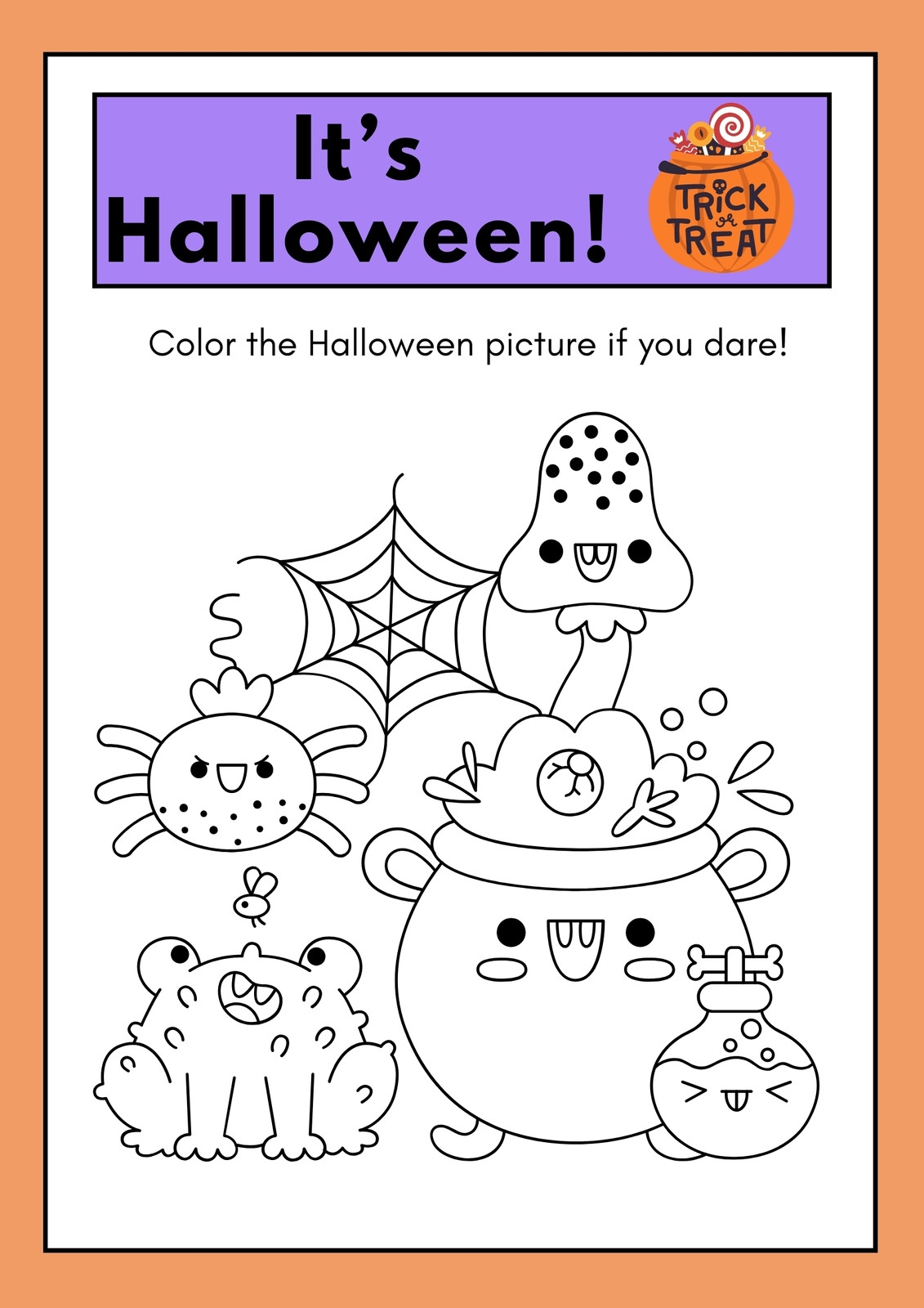 Free Printable Preschool Halloween Worksheets